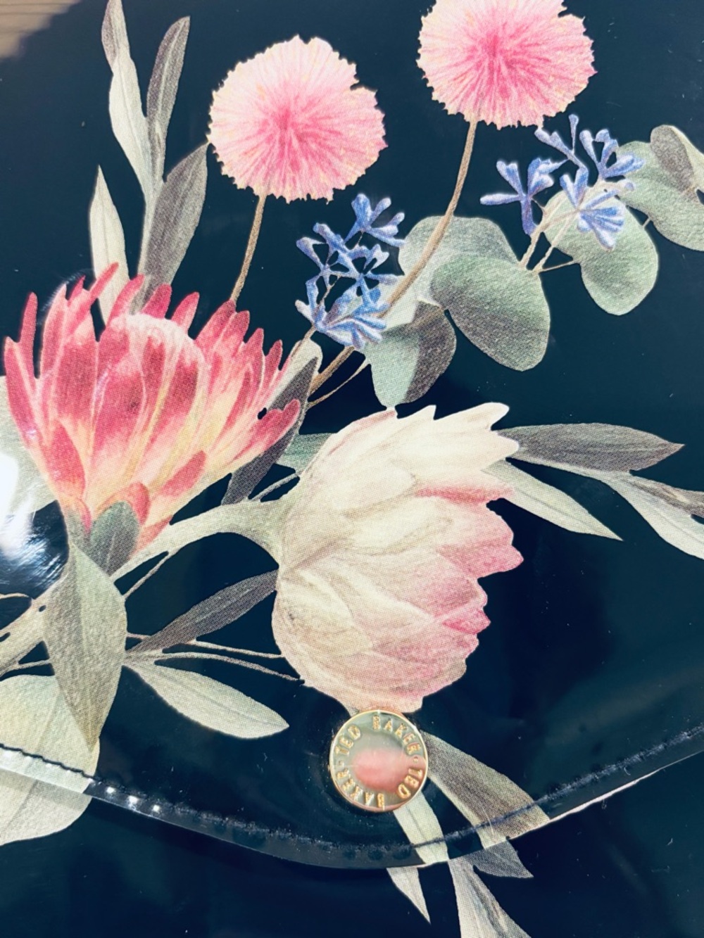 Ted Baker London Floral Wristlet Clutch